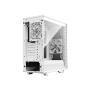 Fractal Design , Define 7 Compact , Side window , White/Clear Tint , Mid-Tower , Power supply included No , ATX