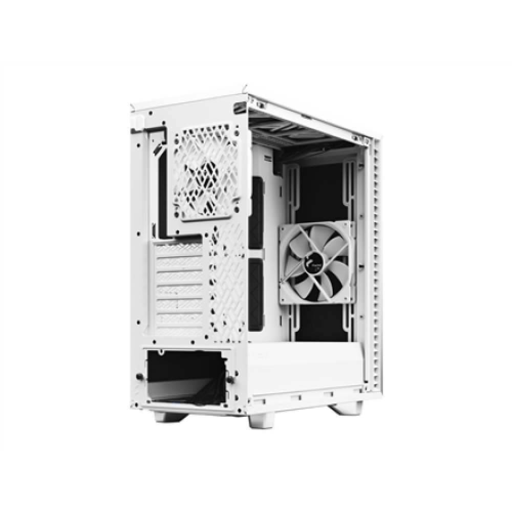 Fractal Design Define 7 Compact Side window White/Clear Tint Mid-Tower Power supply included No