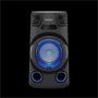 Sony MHC-V13 High Power Party speaker, USB, CD, FM, Bluetooth, Audio-IN, Karaoke, Light Sony , Yes , No , High Power Party speaker , MHC-V13 , 32 W , Bluetooth , Black , Ω , Wireless connection