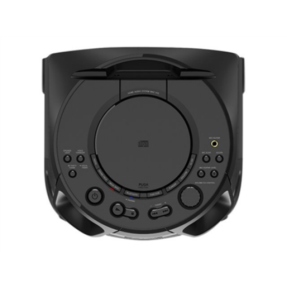 Sony MHC-V13 High Power Party speaker, USB, CD, FM, Bluetooth, Audio-IN, Karaoke, Light Sony , Yes , No , High Power Party speaker , MHC-V13 , 32 W , Bluetooth , Black , Ω , Wireless connection