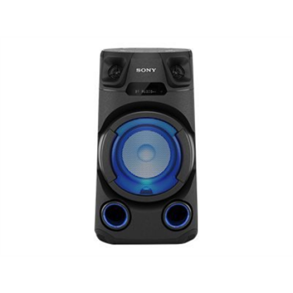 Sony MHC-V13 High Power Party speaker, USB, CD, FM, Bluetooth, Audio-IN, Karaoke, Light Sony , Yes , No , High Power Party speaker , MHC-V13 , 32 W , Bluetooth , Black , Ω , Wireless connection