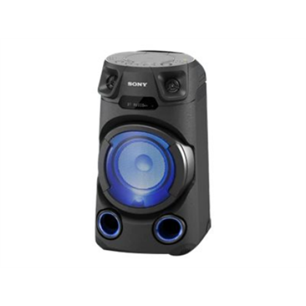Sony MHC-V13 High Power Party speaker, USB, CD, FM, Bluetooth, Audio-IN, Karaoke, Light Sony , Yes , No , High Power Party speaker , MHC-V13 , 32 W , Bluetooth , Black , Ω , Wireless connection
