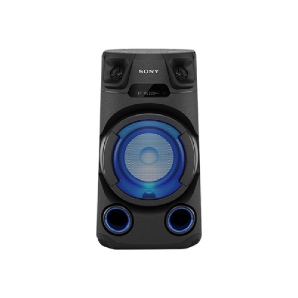 Sony MHC-V13 High Power Party speaker, USB, CD, FM, Bluetooth, Audio-IN, Karaoke, Light Sony , Yes , No , High Power Party speaker , MHC-V13 , 32 W , Bluetooth , Black , Ω , Wireless connection