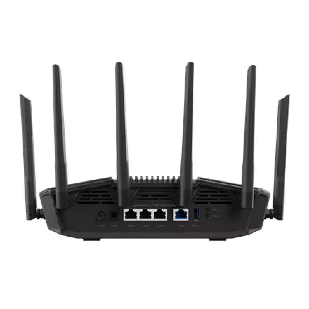 Asus BE9400 Tri-band WiFi 7 AiMesh Extendable Router , RT-BE90U , 802.11be , Ethernet LAN (RJ-45) ports 3 , Mesh Support Yes , MU-MiMO No , 4G/5G , Antenna type External