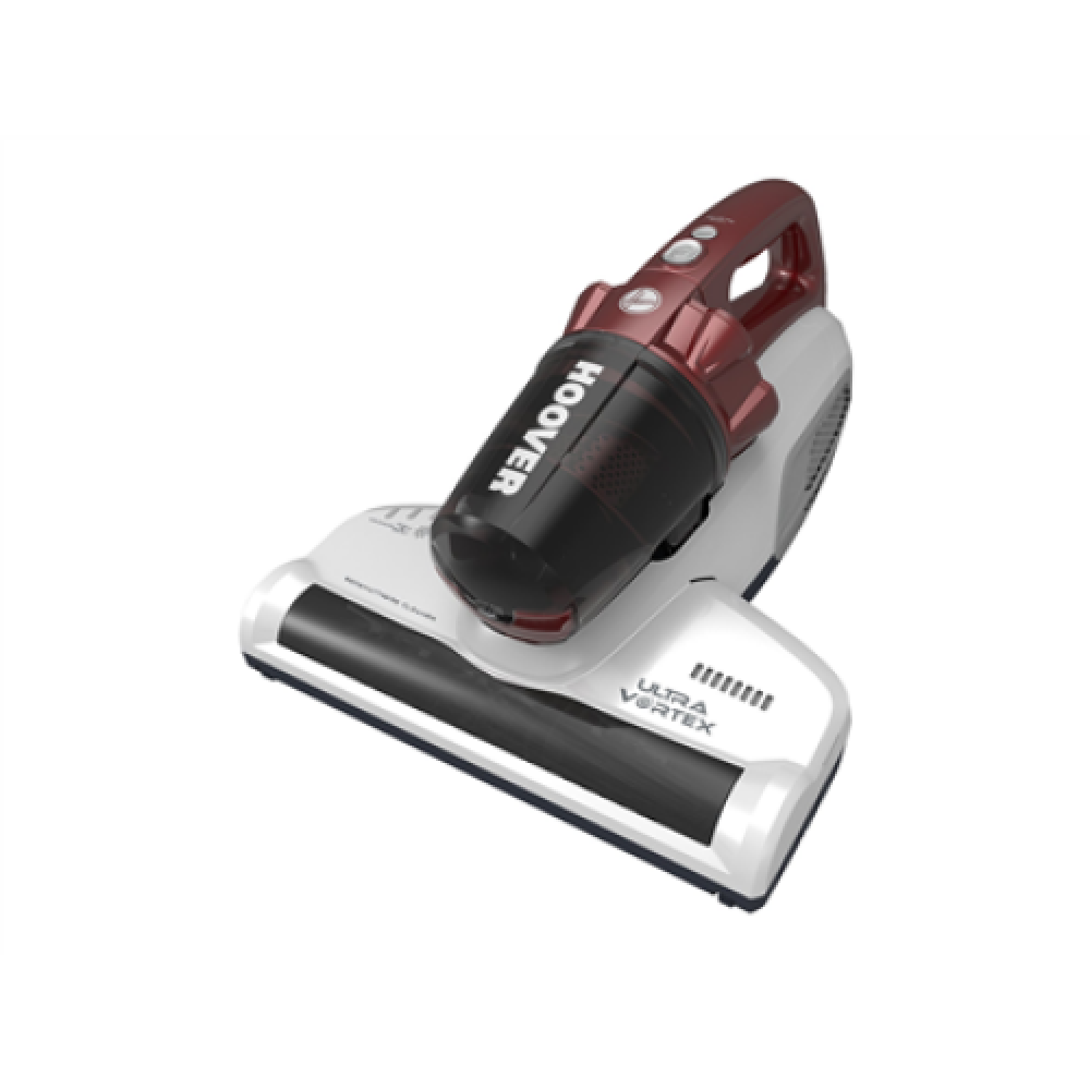 Hoover MBC500UV 011 Mattress cleaner, Bagless, Dust container 0.3 L, Power 500 W, Working radius 5 m, White/Red , Hoover