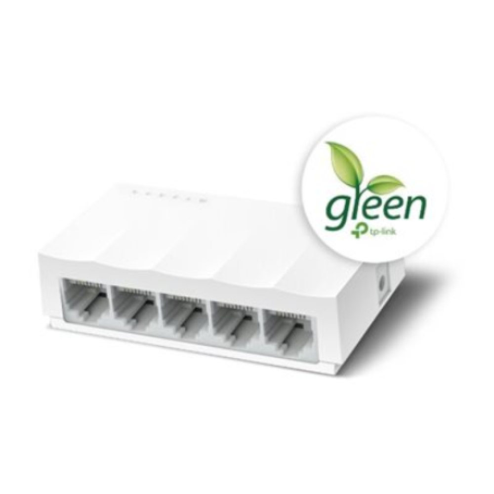 TP-LINK , 5-Port 10/100Mbps Desktop Network Switch , LS1005 , Unmanaged , Desktop , Power supply type External