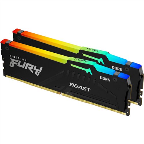 Kingston , Fury Beast , 32 Kit (16GBx2) GB , DDR5 , 6000 MHz , PC/server , Registered No , ECC No