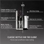 Caso HW 666 Inox , Turbo Hot Water Dispenser , Electric , 2200-2600 W , 2.7 L , Plastic/Stainless Steel , Stainless steel/Black