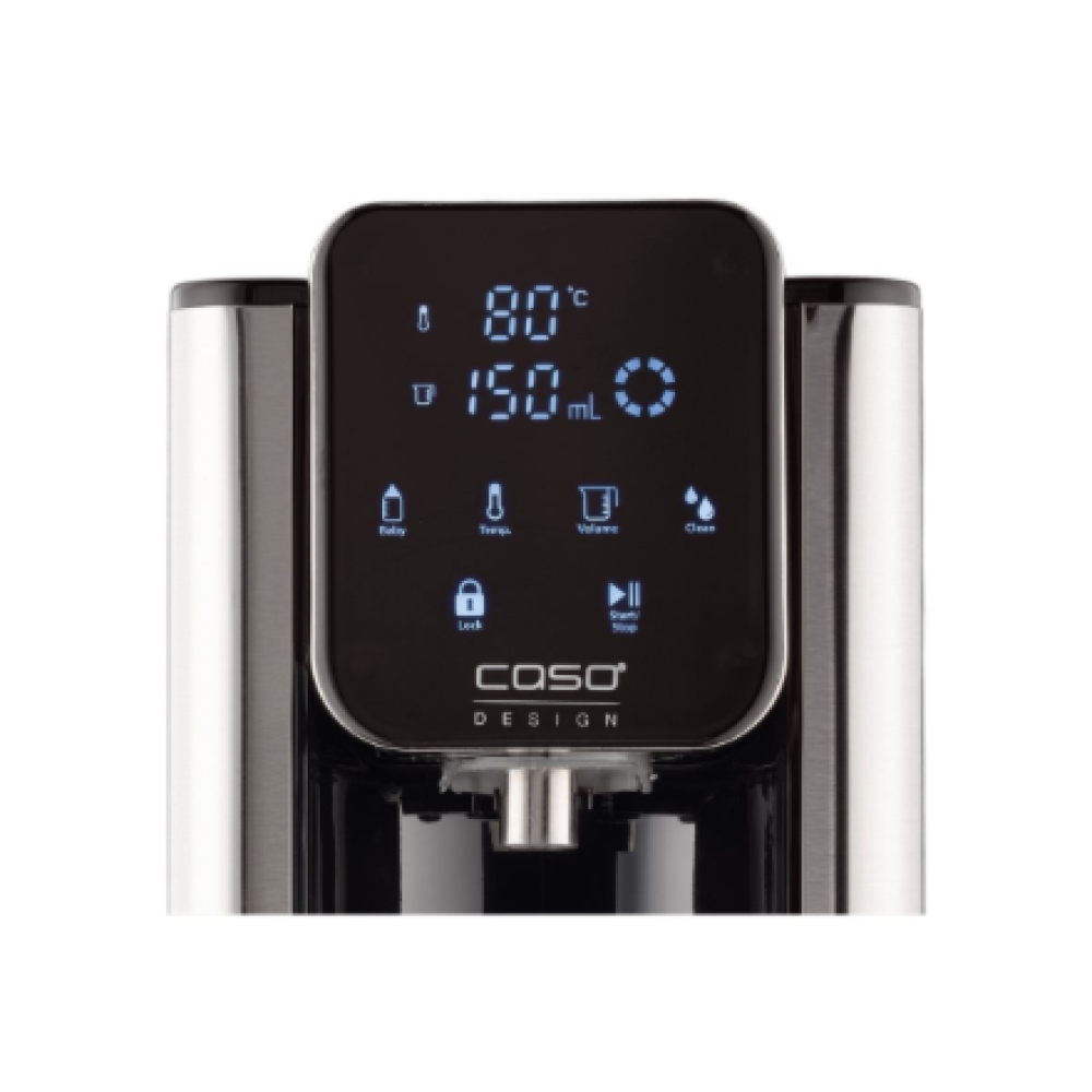 Caso HW 666 Inox , Turbo Hot Water Dispenser , Electric , 2200-2600 W , 2.7 L , Plastic/Stainless Steel , Stainless steel/Black