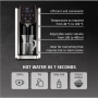 Caso HW 666 Inox , Turbo Hot Water Dispenser , Electric , 2200-2600 W , 2.7 L , Plastic/Stainless Steel , Stainless steel/Black
