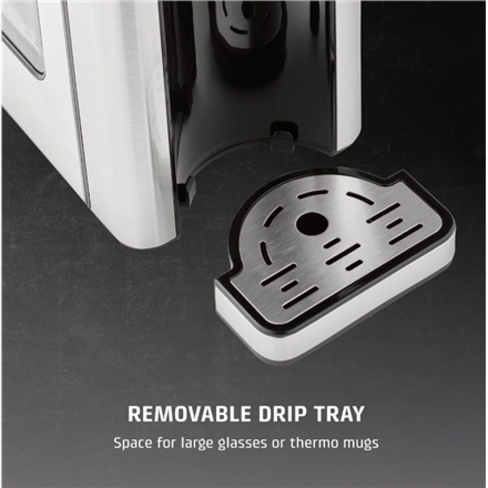 Caso HW 666 Inox , Turbo Hot Water Dispenser , Electric , 2200-2600 W , 2.7 L , Plastic/Stainless Steel , Stainless steel/Black