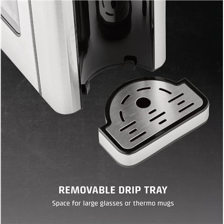 Caso HW 666 Inox , Turbo Hot Water Dispenser , Electric , 2200-2600 W , 2.7 L , Plastic/Stainless Steel , Stainless steel/Black