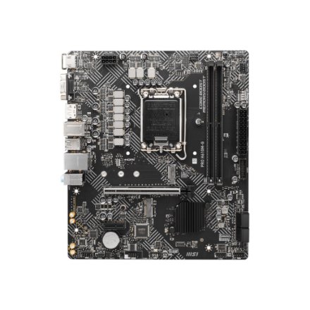 MSI , PRO H610M-G , Processor family Intel , Processor socket LGA1700 , DDR5 , Supported hard disk drive interfaces SATA, M.2 , Number of SATA connectors 4