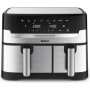 TEFAL Fryer , EY905D10 , Capacity 5.2+3.1 L , Hot air technology , Stainless Steel/Black