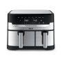 TEFAL Fryer , EY905D10 , Capacity 5.2+3.1 L , Hot air technology , Stainless Steel/Black