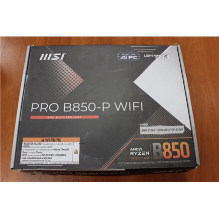SALE OUT. , MSI MAG X670E TOMAHAWK WIFI , Processor family AMD , Processor socket AM5 , DDR5 , Number of SATA connectors 4 , USED, REFURBISHED, WITHOUT ACCESSORIES AND ORIGINAL PACKAGING, ONLY BACK PANEL INCLUDED