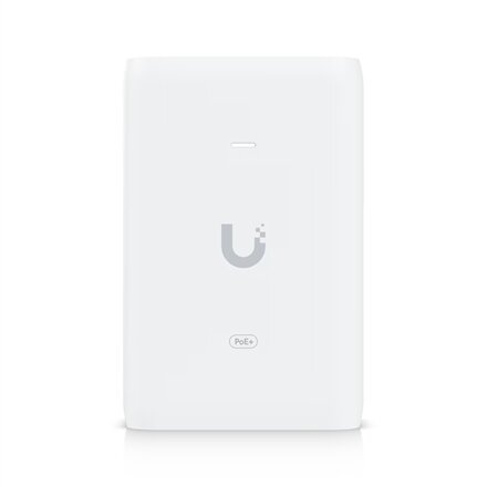 Ubiquiti U-PoE+ PoE Adapter (30W), White