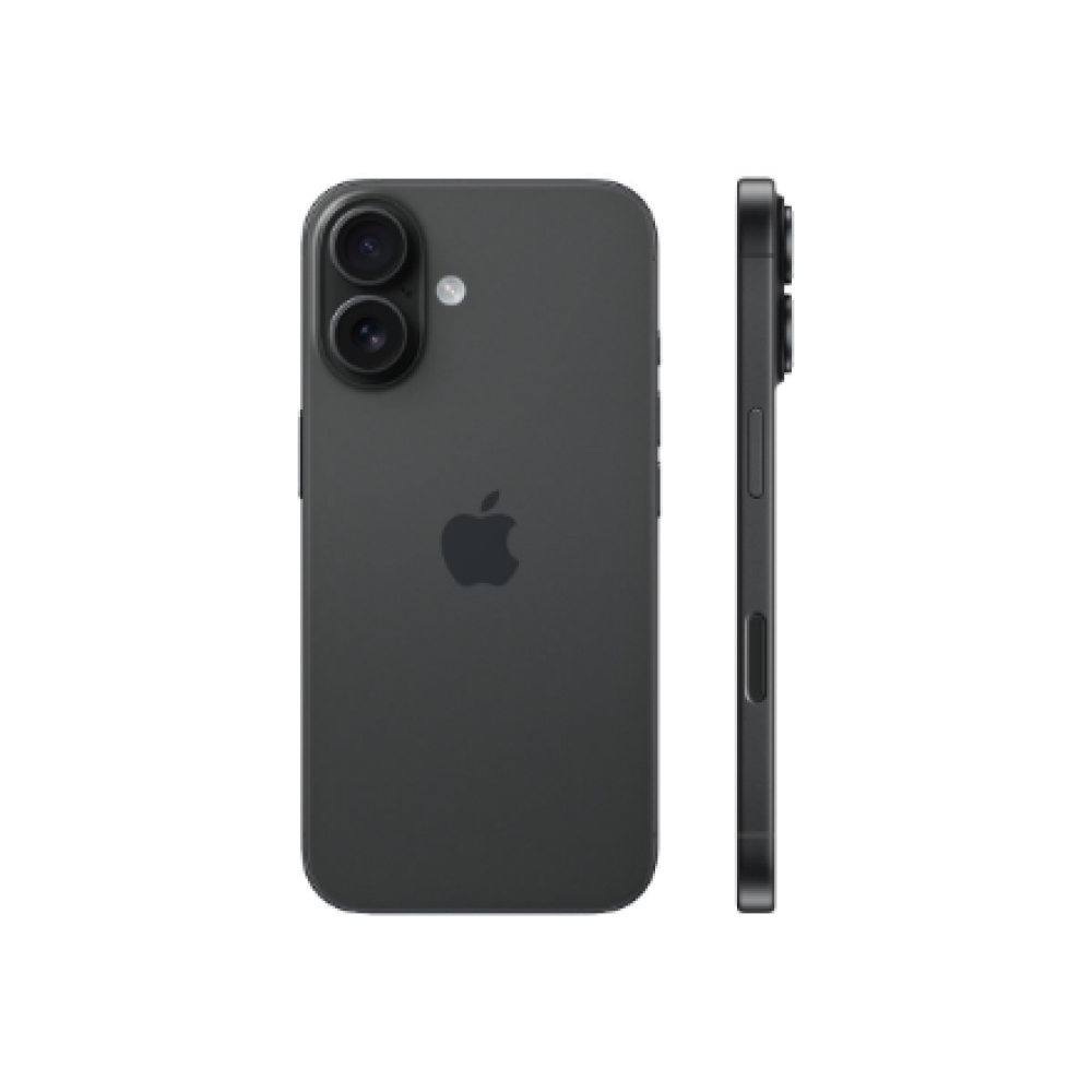 Apple iPhone 16 , Black , 6.1 , Super Retina XDR , 2556 x 1179 pixels , A18 , Internal RAM 8 GB , 512 GB , Dual SIM , 4G , 5G , Main camera resolution 48+12 MP , Secondary camera resolution 12 MP , iOS , 18