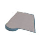 Outwell , Campion , Sleeping Bag , 215 x 80 cm , 2 way open - auto lock, L-shape , Ocean Blue