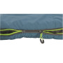 Outwell , Campion , Sleeping Bag , 215 x 80 cm , 2 way open - auto lock, L-shape , Ocean Blue