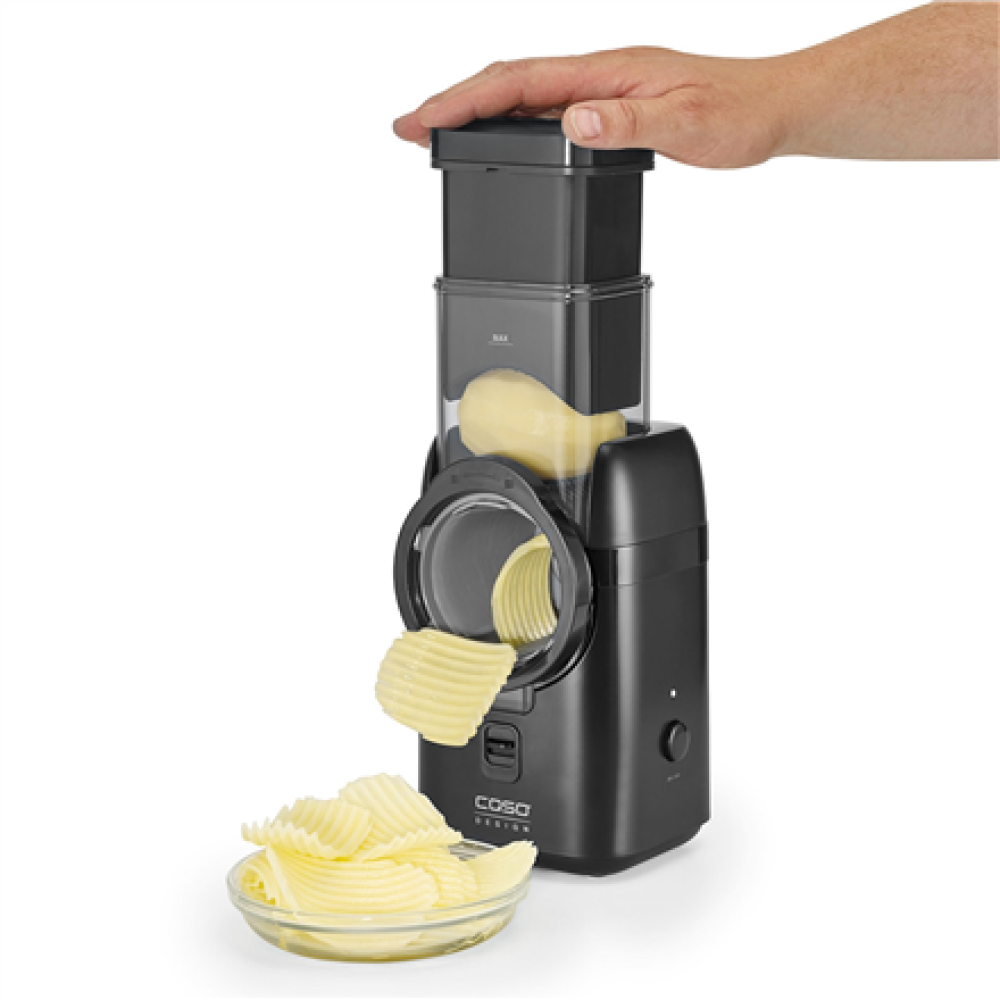 Caso , Electric Multi-Grater , MultiSlicer , Black , 80 W