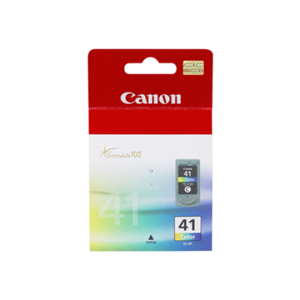 Canon CL-41 Tri-colour , Ink Cartridge , Cyan, Magenta, Yellow