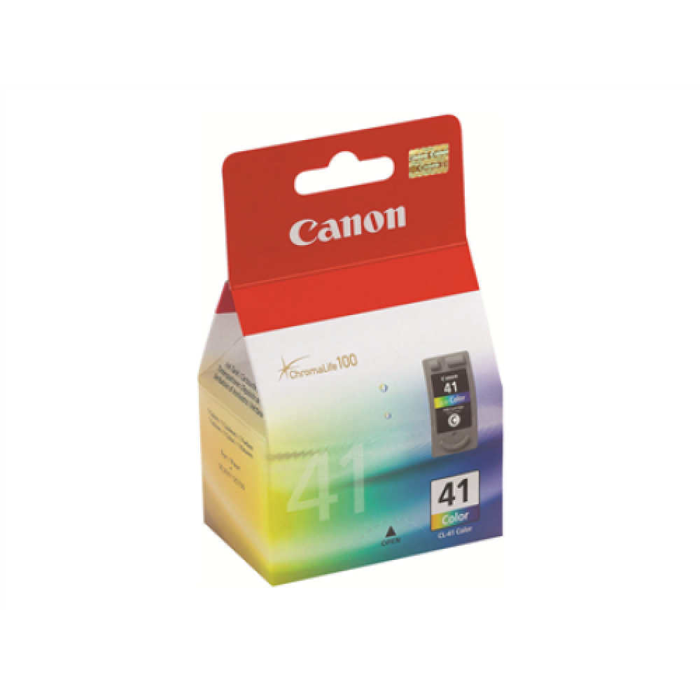 Canon CL-41 Tri-colour , Ink Cartridge , Cyan, Magenta, Yellow