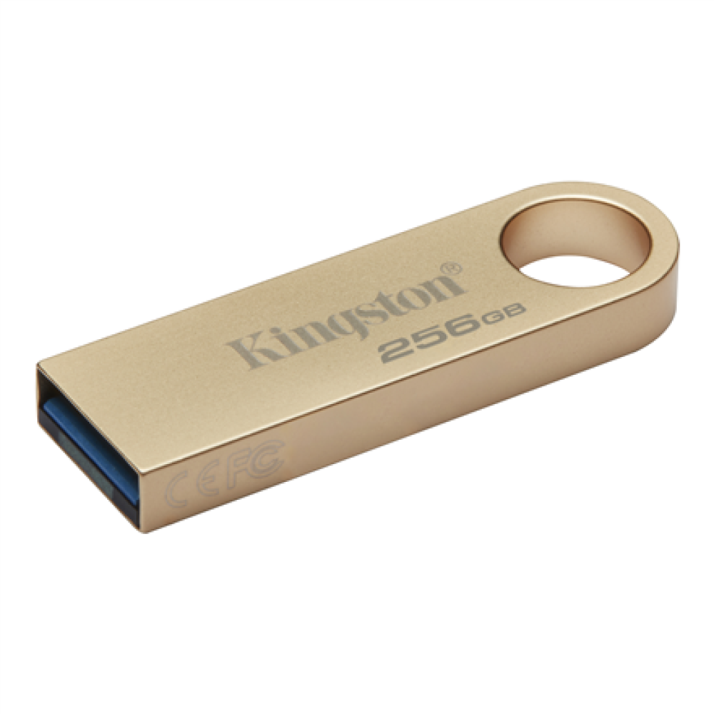 Kingston DataTraveler SE9 G3 , 256 GB , USB 3.2 , Gold