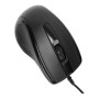 Targus Full-Size Optical Antimicrobial Wired Mouse , Targus Mouse , Full-Size Optical Antimicrobial , Wired , Black