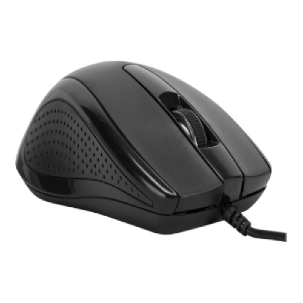Targus Full-Size Optical Antimicrobial Wired Mouse , Targus Mouse , Full-Size Optical Antimicrobial , Wired , Black