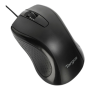 Targus Full-Size Optical Antimicrobial Wired Mouse , Targus Mouse , Full-Size Optical Antimicrobial , Wired , Black