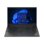 Lenovo ThinkPad E15 (Gen 4) Black, 15.6 , IPS, FHD, 1920x1080, Anti-glare, Intel Core i7, i7-1255U, 16 GB, SSD 512 GB, Intel Iris Xe Graphics, No Optical drive, Windows 11 Pro, 802.11ax, Bluetooth version 5.2, No WWAN, Keyboard language Nordic, Keyboard b