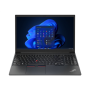 Lenovo ThinkPad E15 (Gen 4) Black, 15.6 , IPS, FHD, 1920x1080, Anti-glare, Intel Core i7, i7-1255U, 16 GB, SSD 512 GB, Intel Iris Xe Graphics, No Optical drive, Windows 11 Pro, 802.11ax, Bluetooth version 5.2, No WWAN, Keyboard language Nordic, Keyboard b