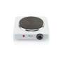 Tristar , Free standing table hob , KP-6185 , Number of burners/cooking zones 1 , Rotary , Electric , Black, White