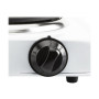 Tristar , Free standing table hob , KP-6185 , Number of burners/cooking zones 1 , Rotary , Electric , Black, White