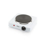 Tristar , Free standing table hob , KP-6185 , Number of burners/cooking zones 1 , Rotary , Electric , Black, White