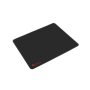 GENESIS Carbon 500 Mouse Pad, M, Red , Genesis , Mouse pad , 250 x 300 x 2.5 mm , Black