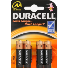 Duracell , AA/LR6 , Alkaline Basic MN1500 , 4 pc(s)