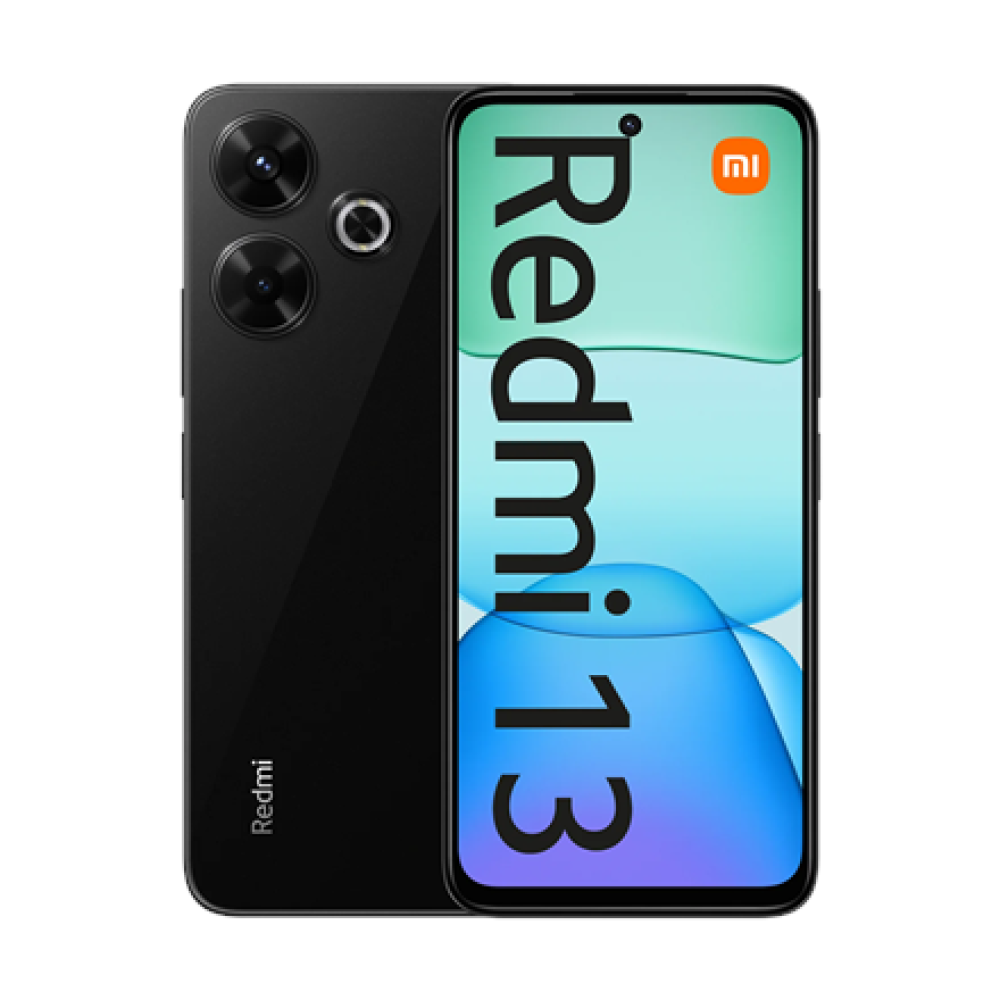 Xiaomi , Redmi , 13 , Midnight Black , 6.79 , IPS LCD , 1080 x 2460 pixels , Mediatek , Internal RAM 6 GB , 128 GB , Dual SIM , 4G , Main camera resolution 108+2 MP , Secondary camera resolution 13 MP , Android , 14 , 5030 mAh