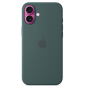 Apple Case with MagSafe , Apple , iPhone 16 Plus , Silicone , Lake Green