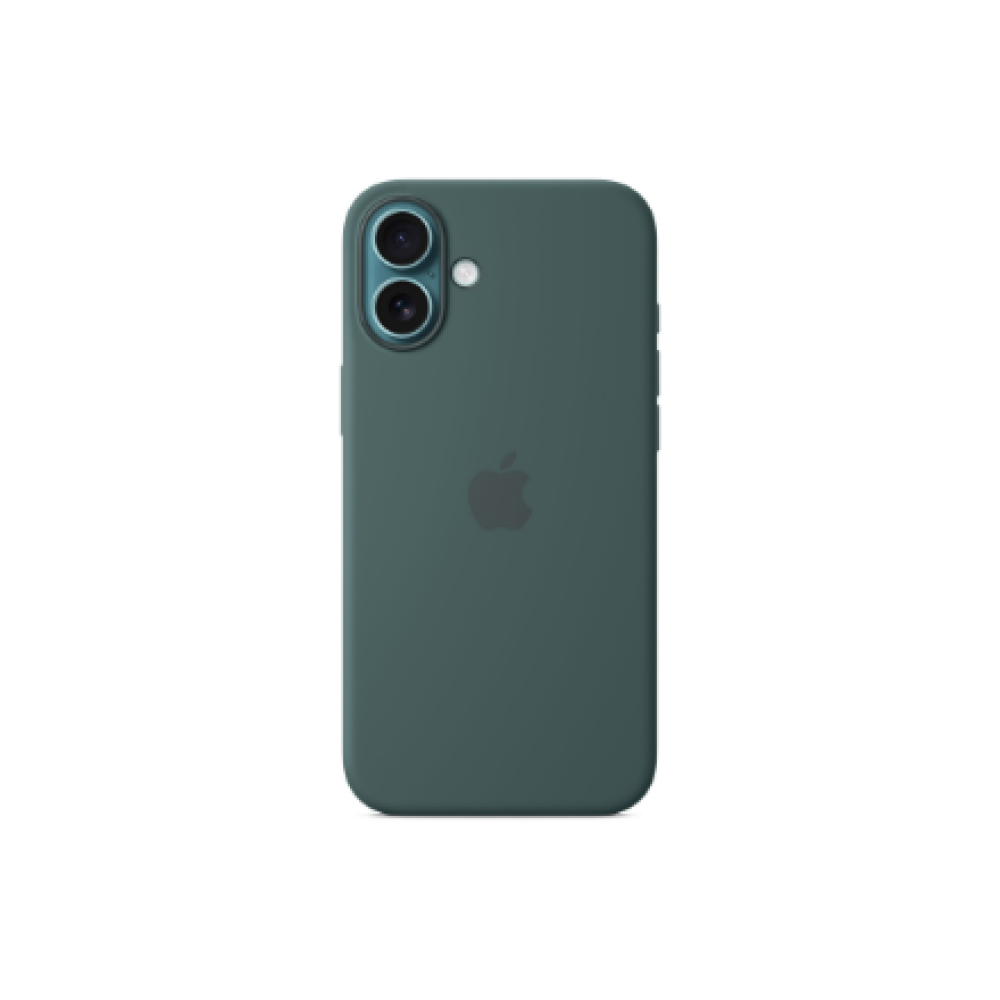 Apple Case with MagSafe , Apple , iPhone 16 Plus , Silicone , Lake Green