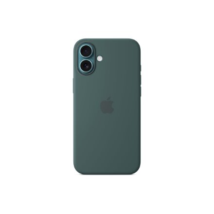 Apple Case with MagSafe , Apple , iPhone 16 Plus , Silicone , Lake Green