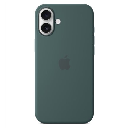 Apple Case with MagSafe , Apple , iPhone 16 Plus , Silicone , Lake Green