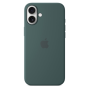 Apple Case with MagSafe , Apple , iPhone 16 Plus , Silicone , Lake Green
