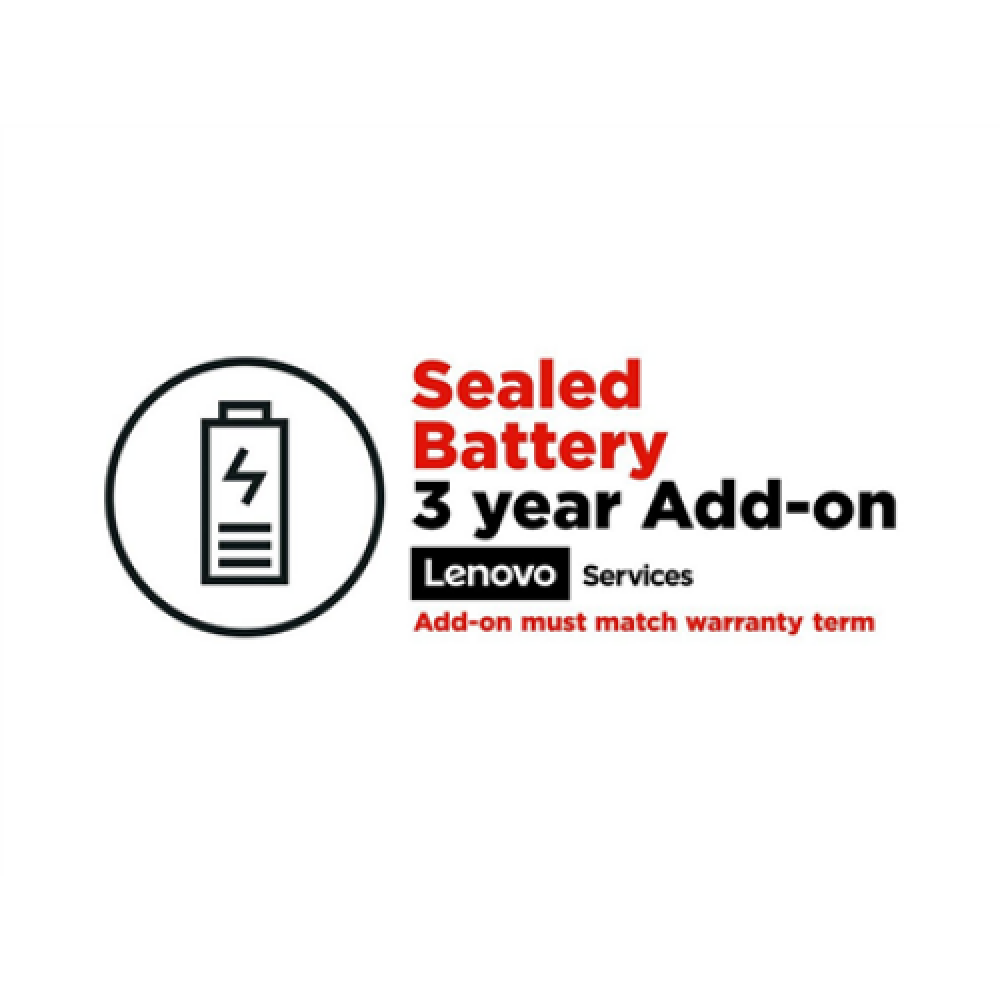 Lenovo , Warranty 3Y Sealed Battery for P16 and P16s series NB , 3 year(s)