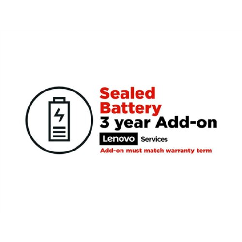 Lenovo , Warranty 3Y Sealed Battery for P16 and P16s series NB , 3 year(s)