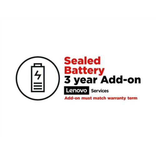 Lenovo , Warranty 3Y Sealed Battery for P16 and P16s series NB , 3 year(s)