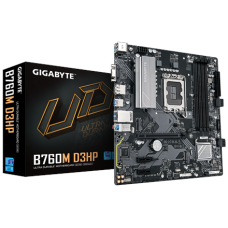 Gigabyte B760M D3HP , Processor family Intel , Processor socket LGA1700 , DDR5 , Supported hard disk drive interfaces M.2, SATA , Number of SATA connectors 4