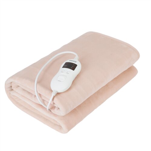 Camry , Electric blanket , CR 7423 , Number of heating levels 8 , Number of persons 1 , Washable , Coral fleece , 60 W , Beige