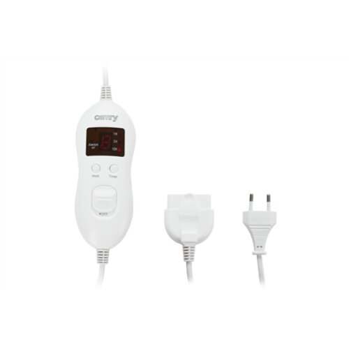 Camry , Electric blanket , CR 7423 , Number of heating levels 8 , Number of persons 1 , Washable , Coral fleece , 60 W , Beige